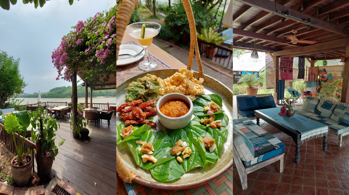 Ock Pop Tok Silk Road Café in Luang Prabang