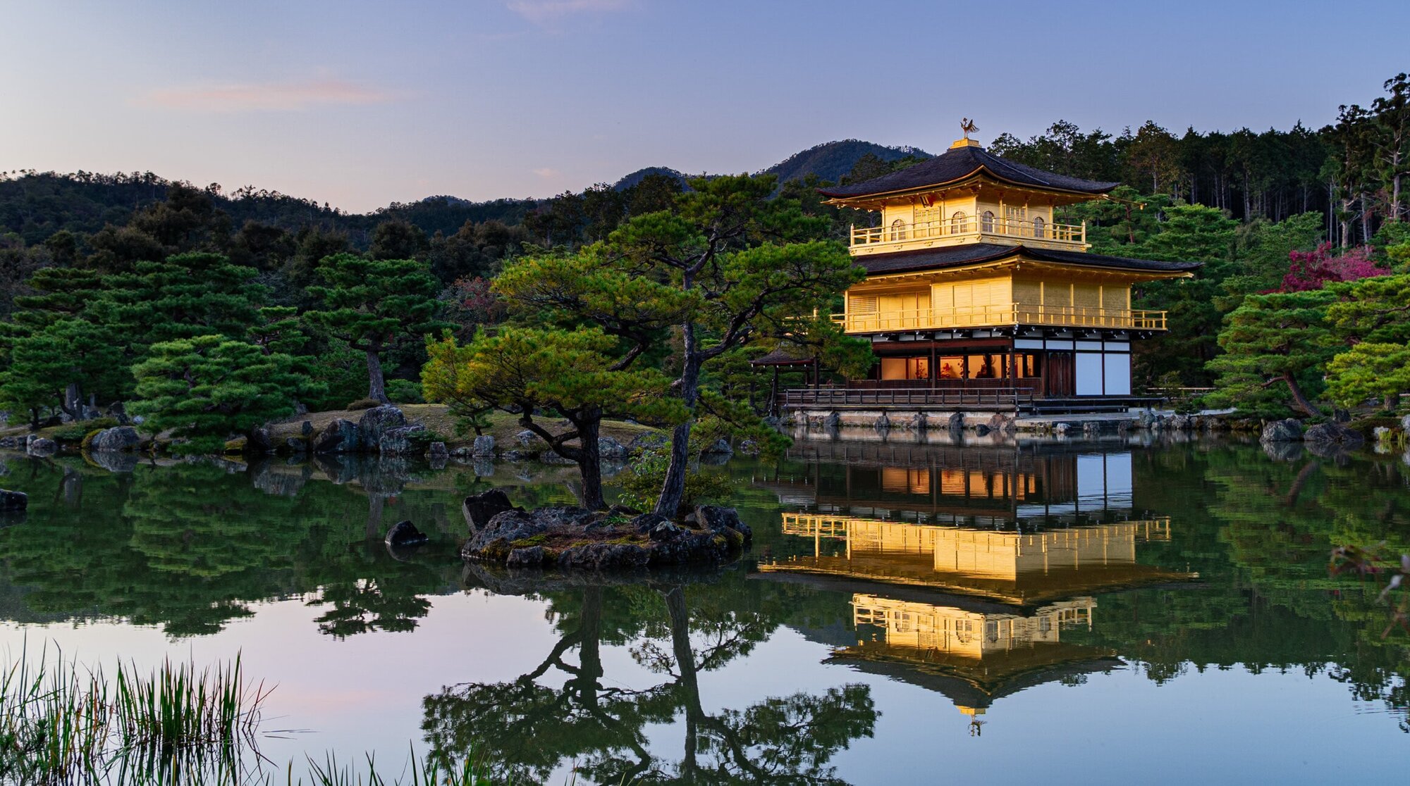 Golden Pavilion in Kyoto, Japan