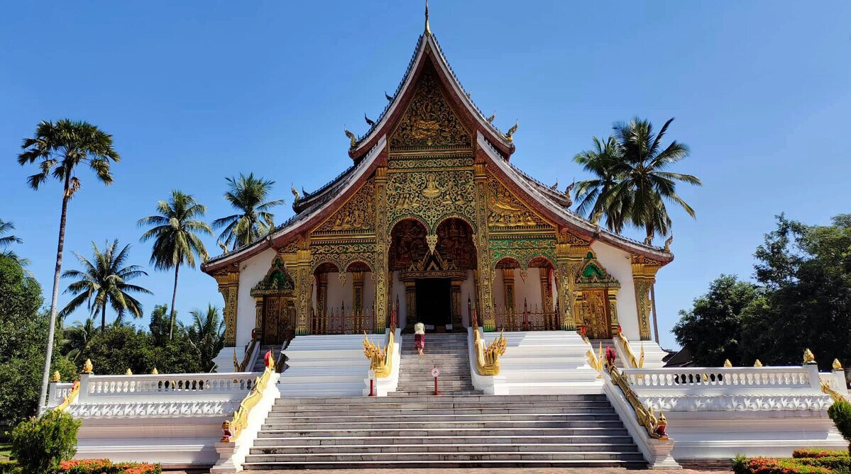 Temple in Luang Prabang, Laos