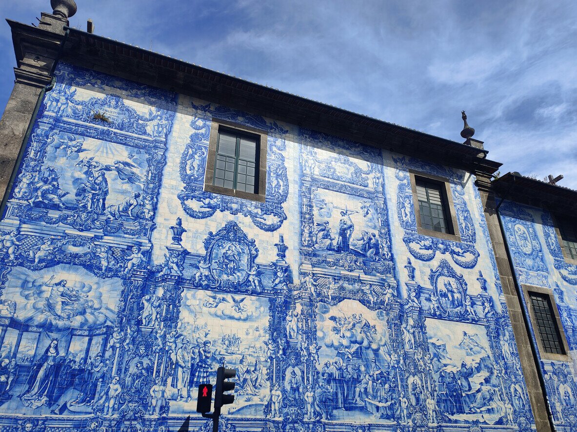 Azulejo Tiles, Chapel of Santa Catarina, Porto