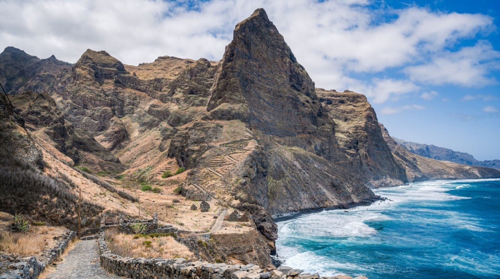belle météo sur l’ile de Santo Antão, Cap-Vert