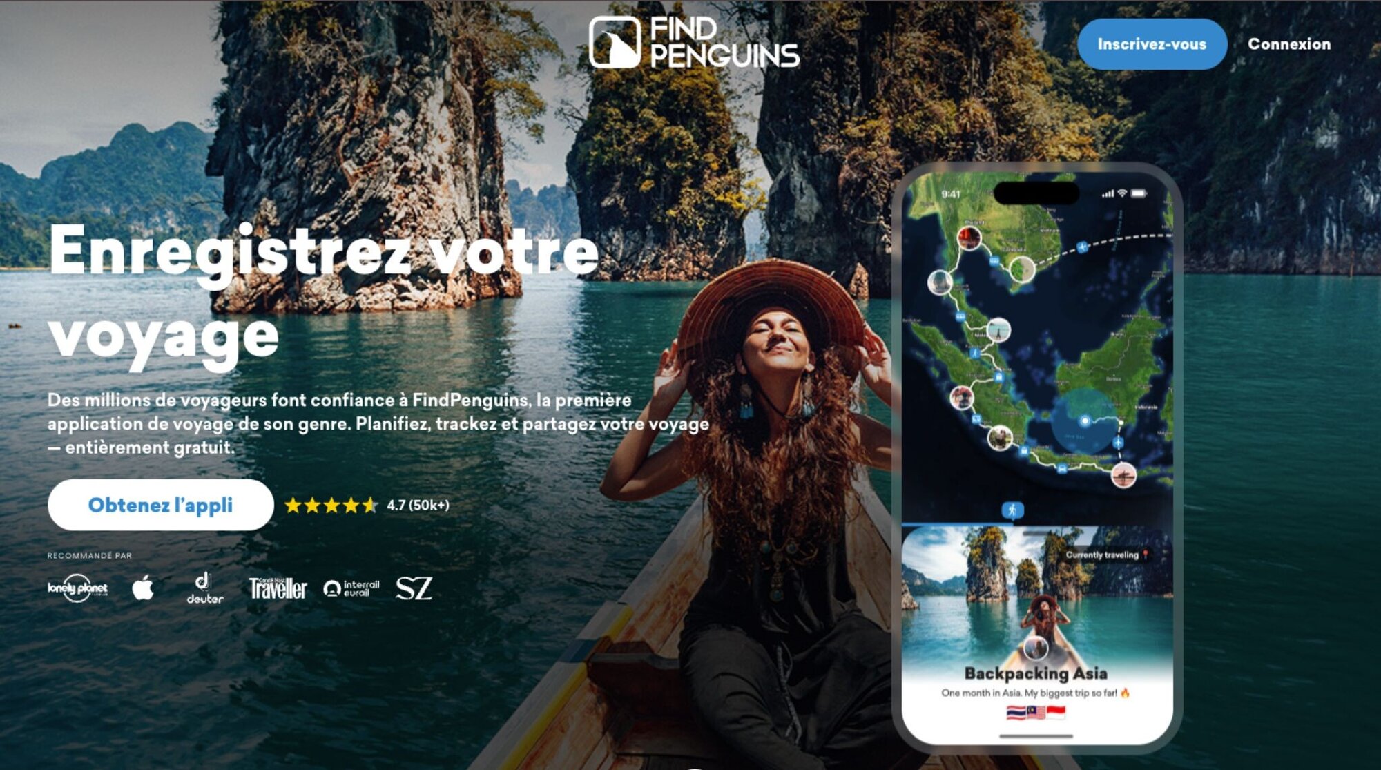 apercu site web findpenguins