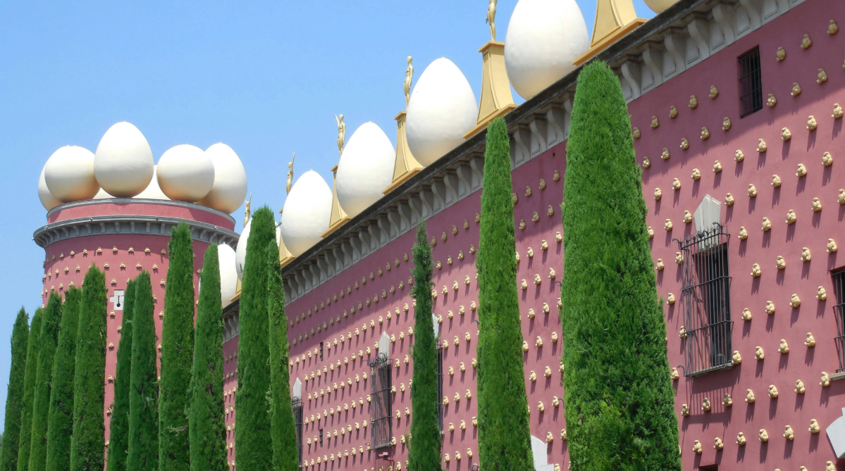 Dali Theatre-Museum in Figueres, Spain