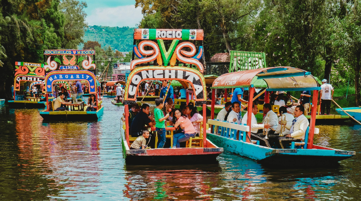 Xochimilco Canals, Mexico City