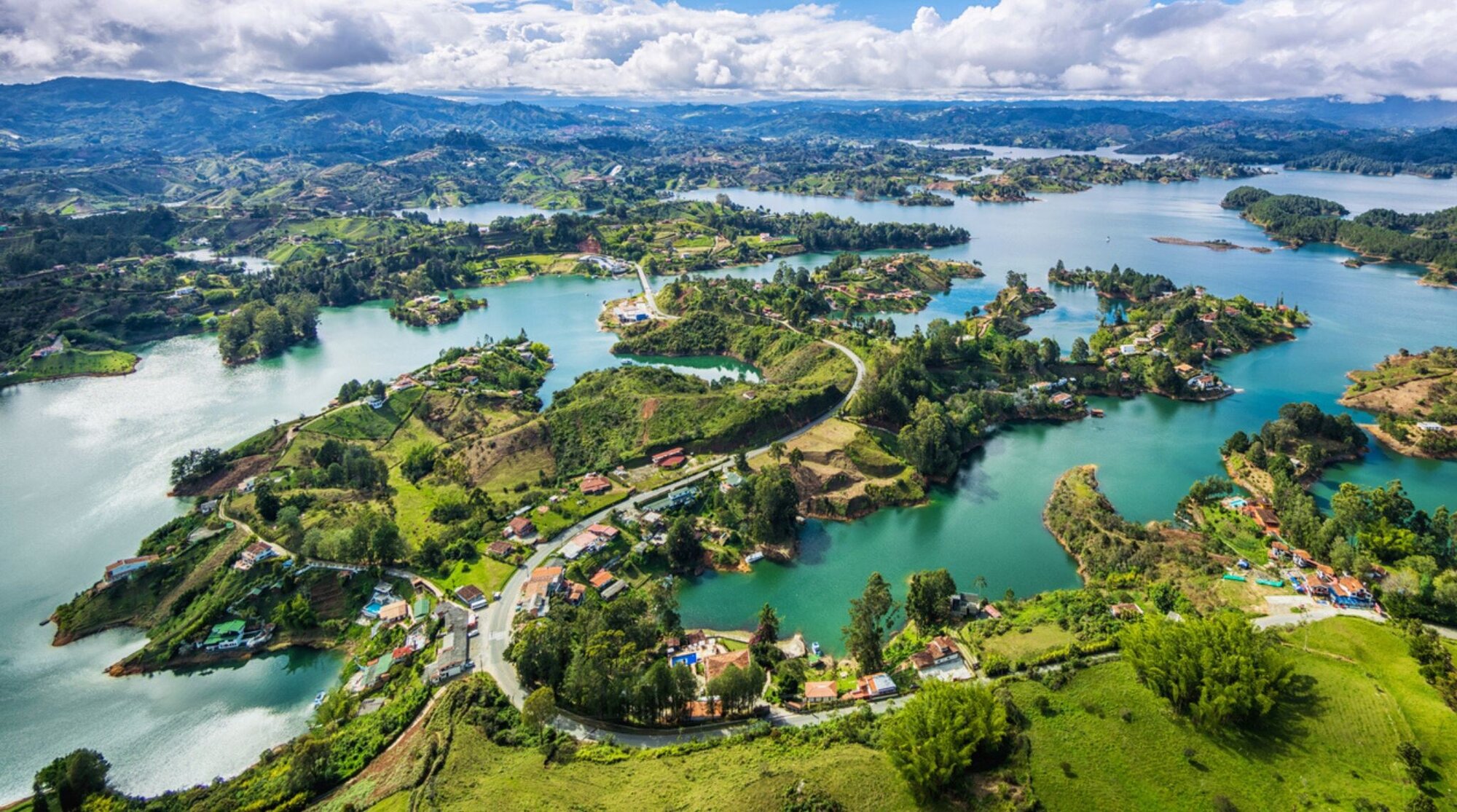 vue sur un paysage de colombie