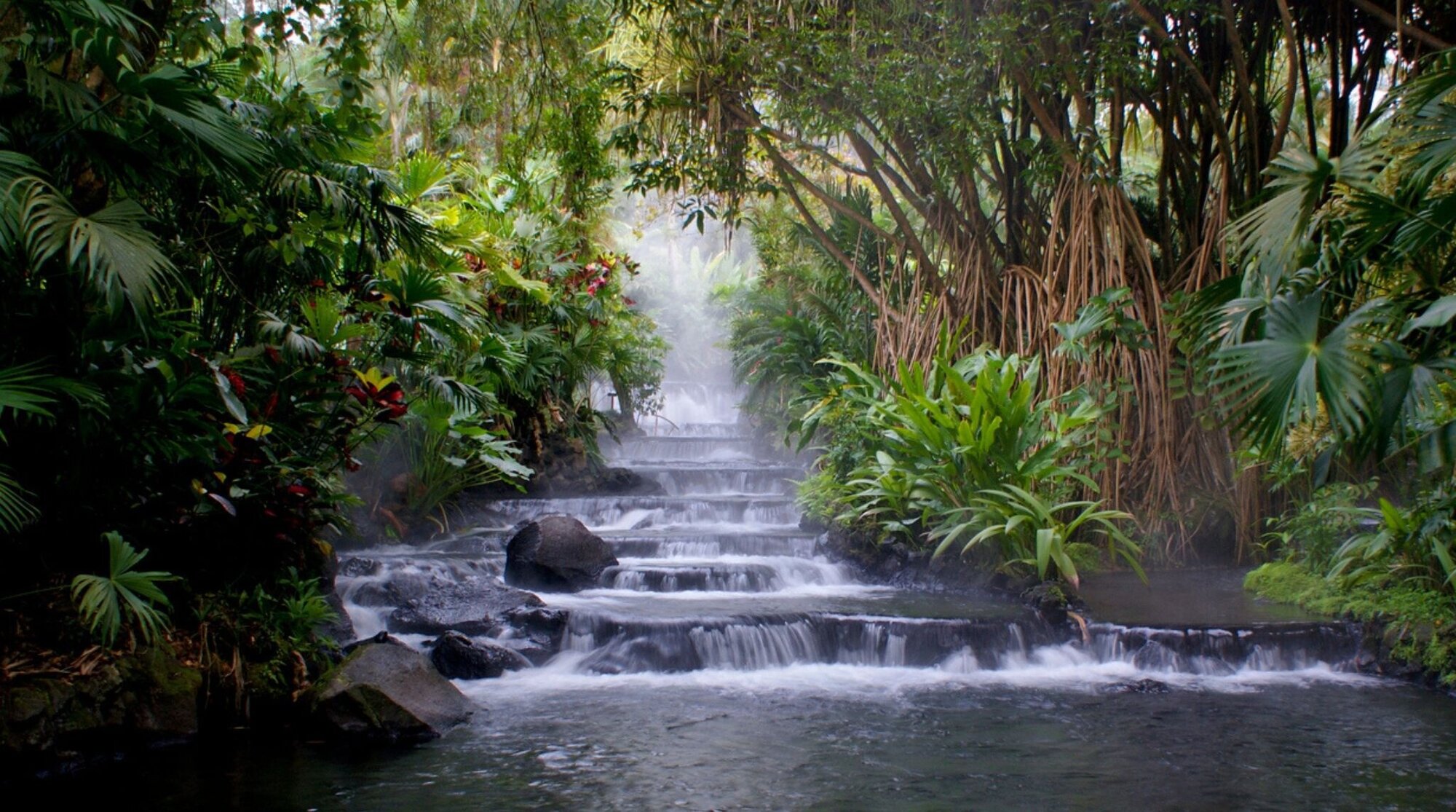 Sources chaudes de La Fortuna, au Costa Rica