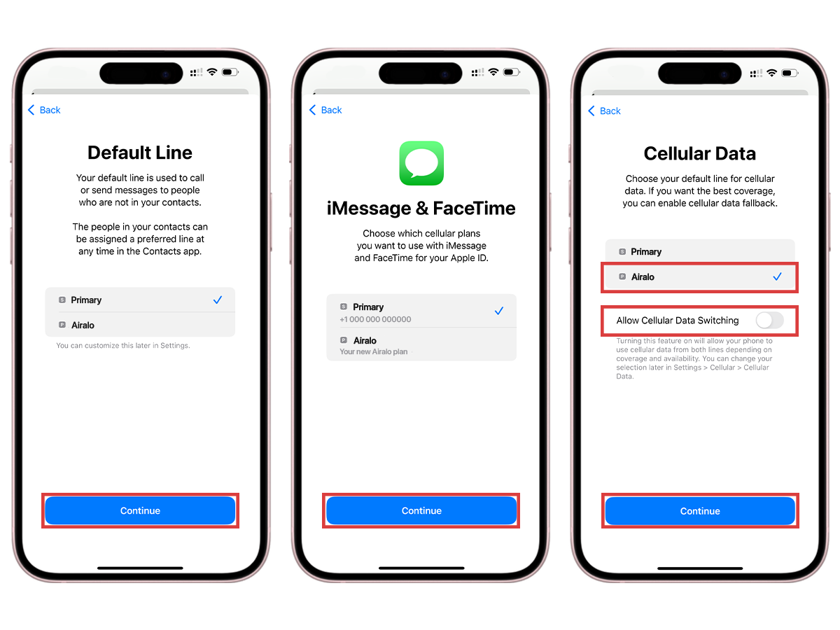 Installing Airalo eSIM on iPhone -  Manual Method Step 4
