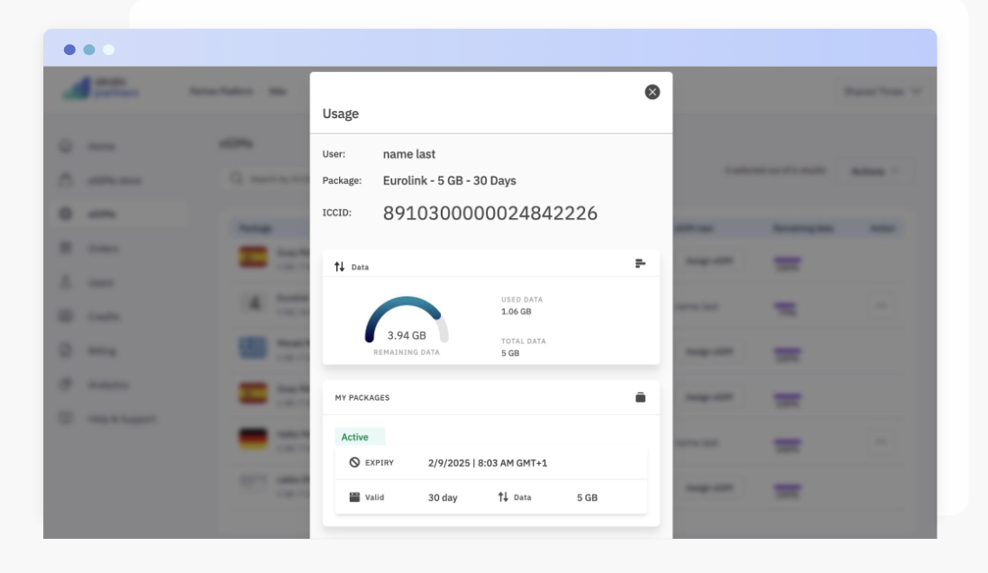 Airalo for business 従業員のeSIMをリアルタイムで管理