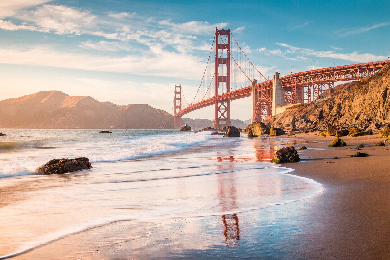 Bild von der Golden Gate Bridge