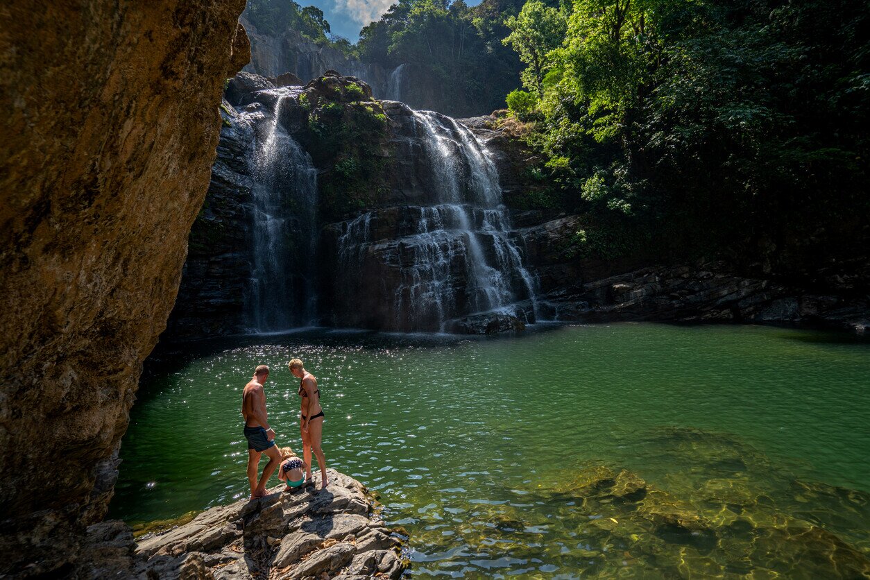 Family in Costa Rica