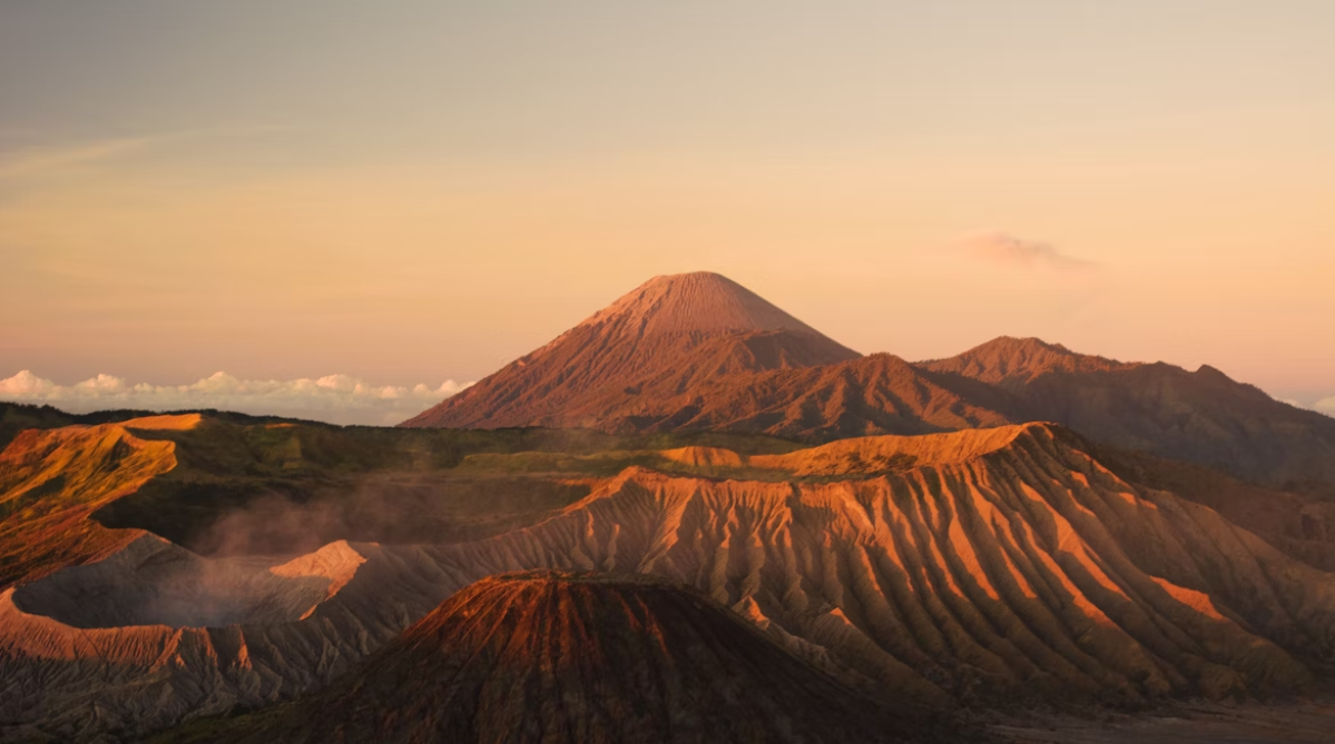 Sunrise view of Mount Bromo