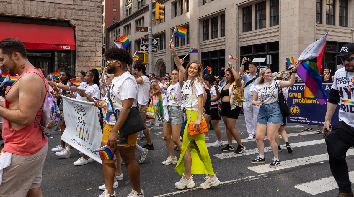NYC Pride march