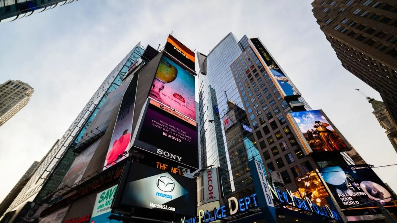 Times Square au cœur de Manhattan à New York