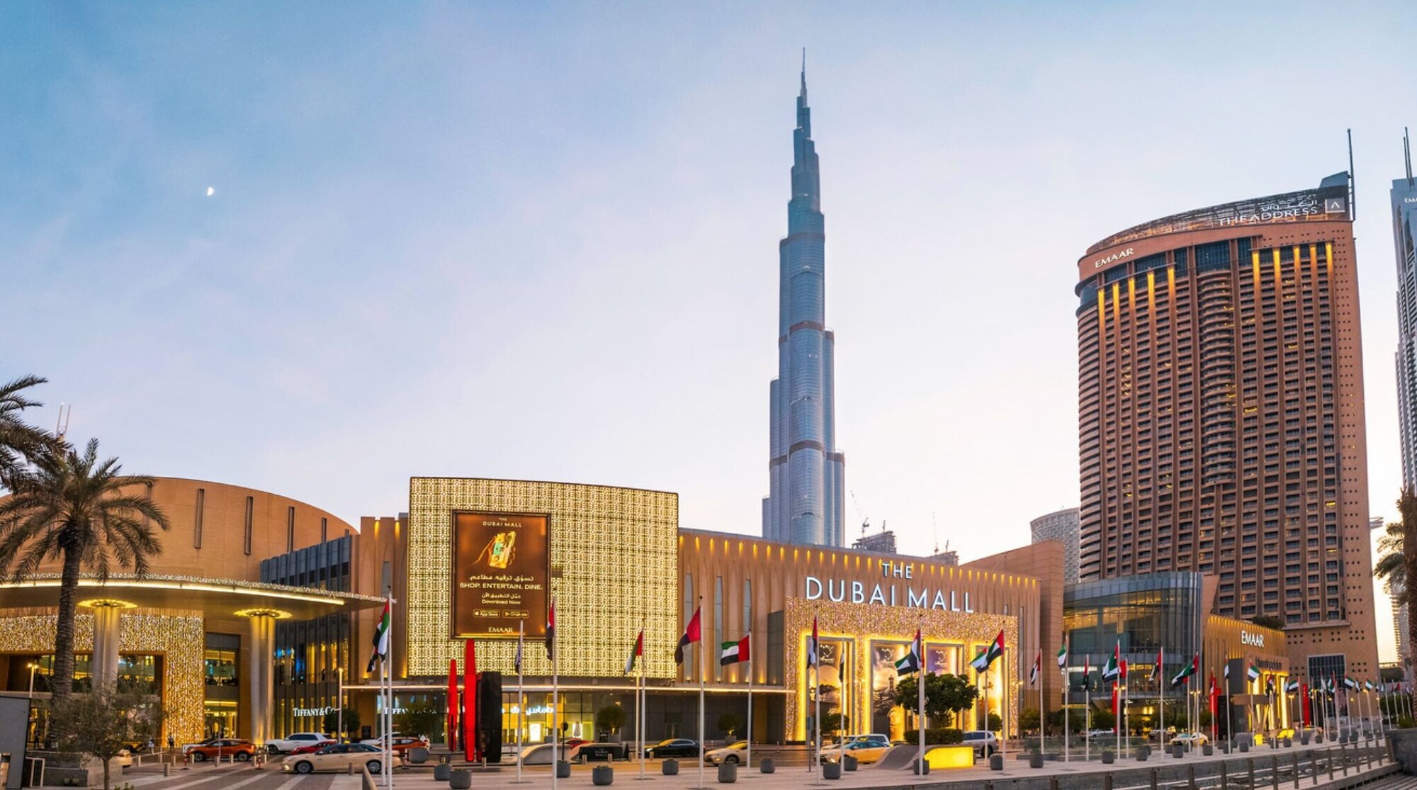 dubai mall (centre commercial ou trouver des cartes SIM pour touristes)