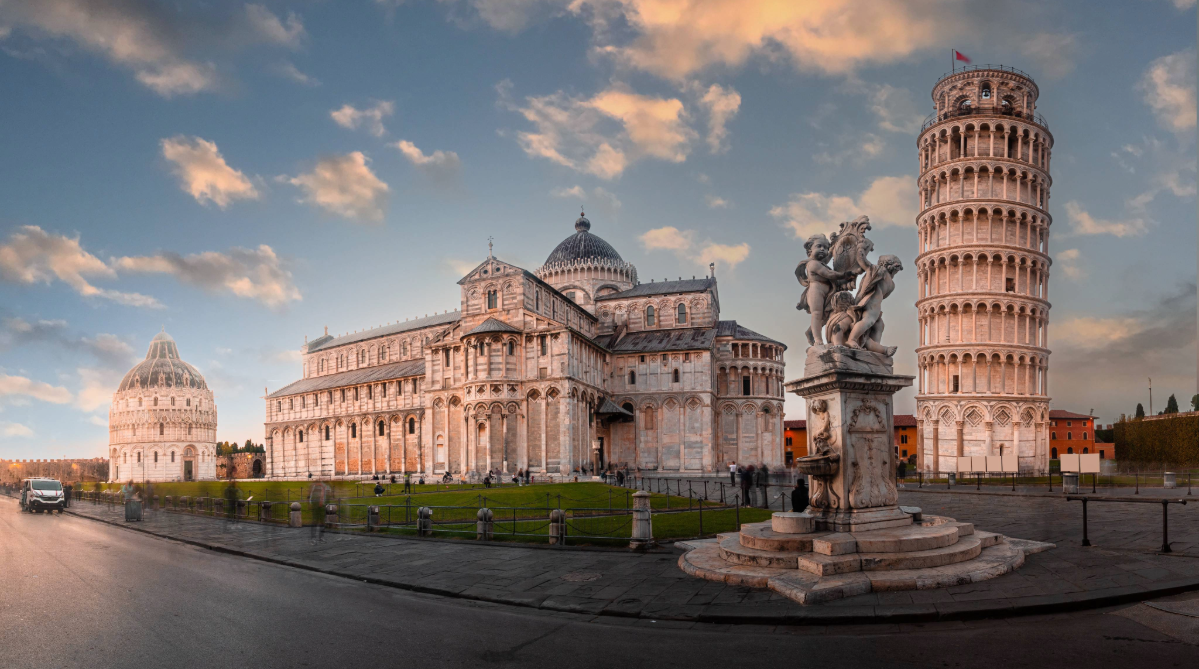 The Leaning Tower of Pisa, Italy