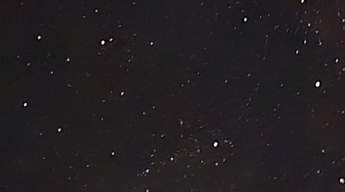 Stars in the sky viewed from Alishan