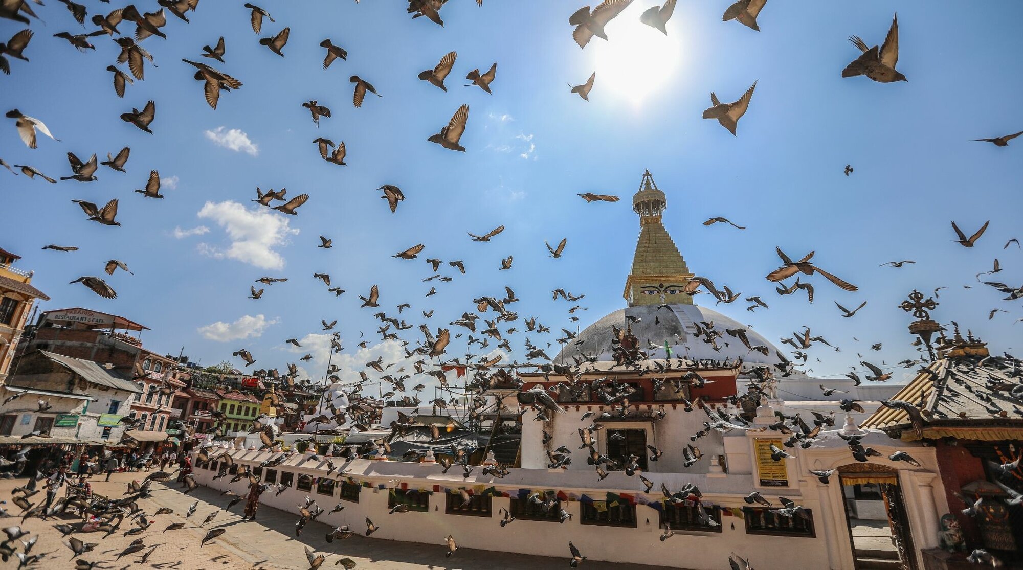  ستوبا بوداناث في كاتماندو نيبال