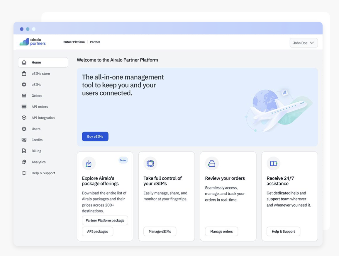 Airalo for business セキュリティ