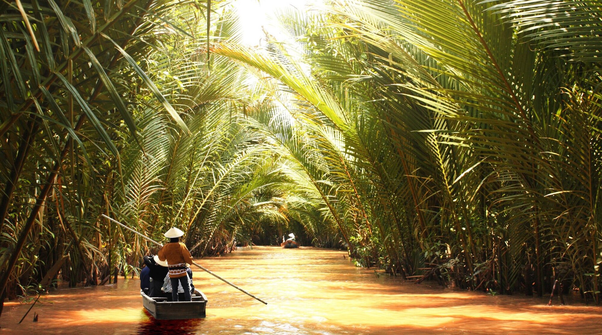 navigation de plaisance dans le delta du Mékong, Vietnam