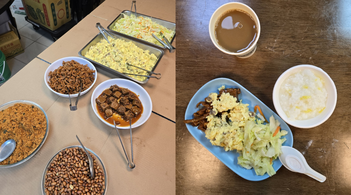 Complementary breakfast at Deep Forest Inn in Fenqihu