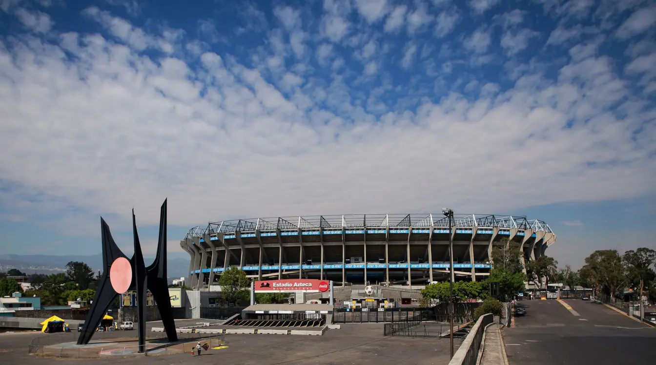 Das Estadio Azteca als einer der Spielorte der WM 2026 in Mexiko-City