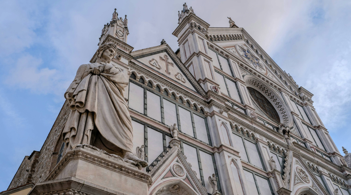 Basilica Santa Croce in Florence, Italy