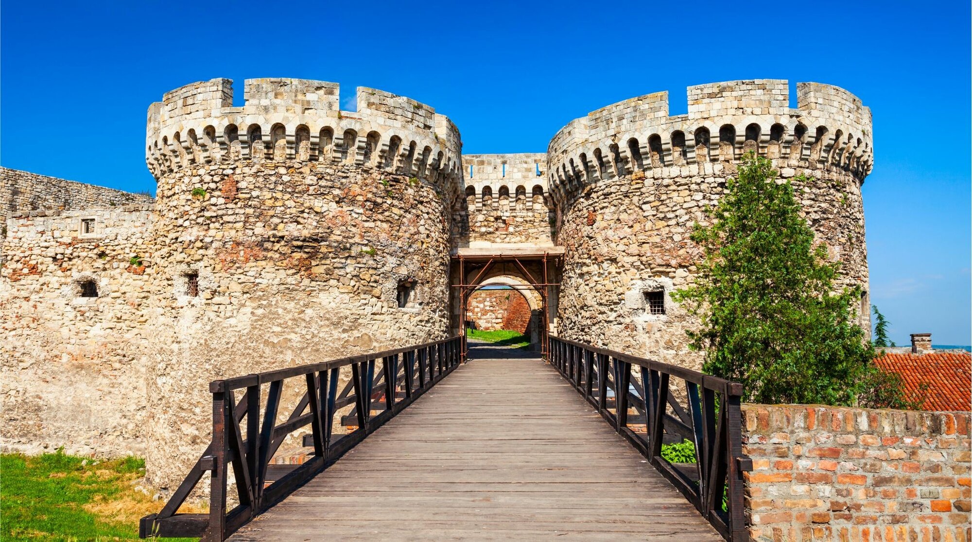 قلعة كاليمجدان في مدينة بلغراد صربيا