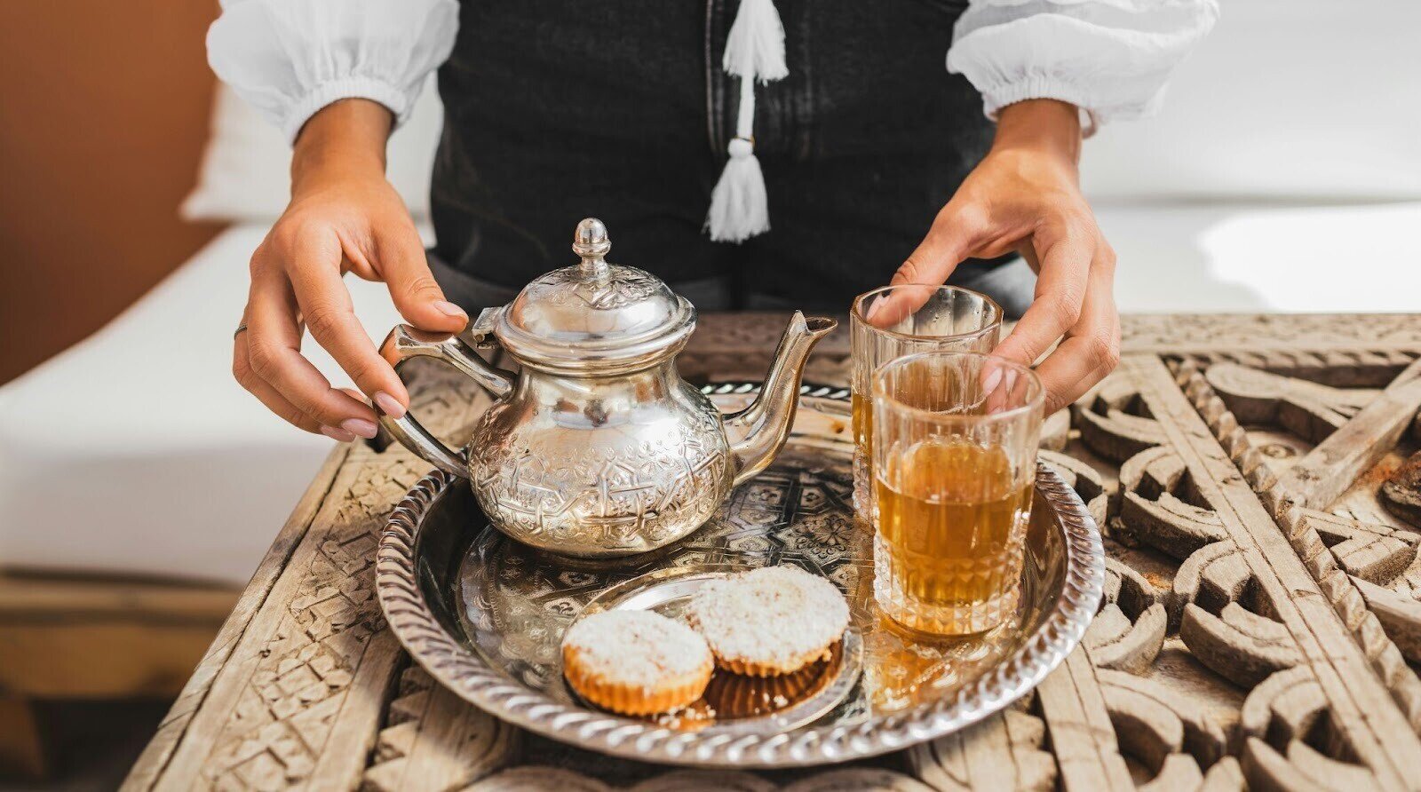 immersion au Maroc avec le thé à la menthe