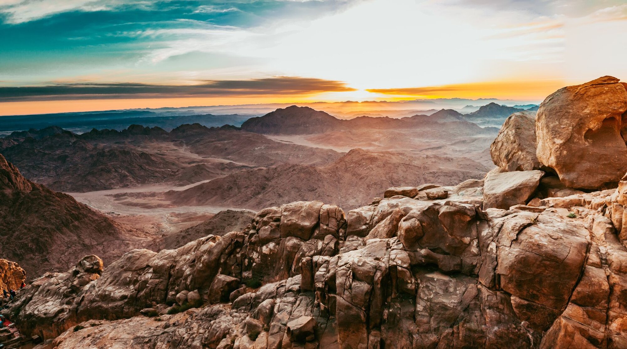 Mount Saint Catherine in Egypt 