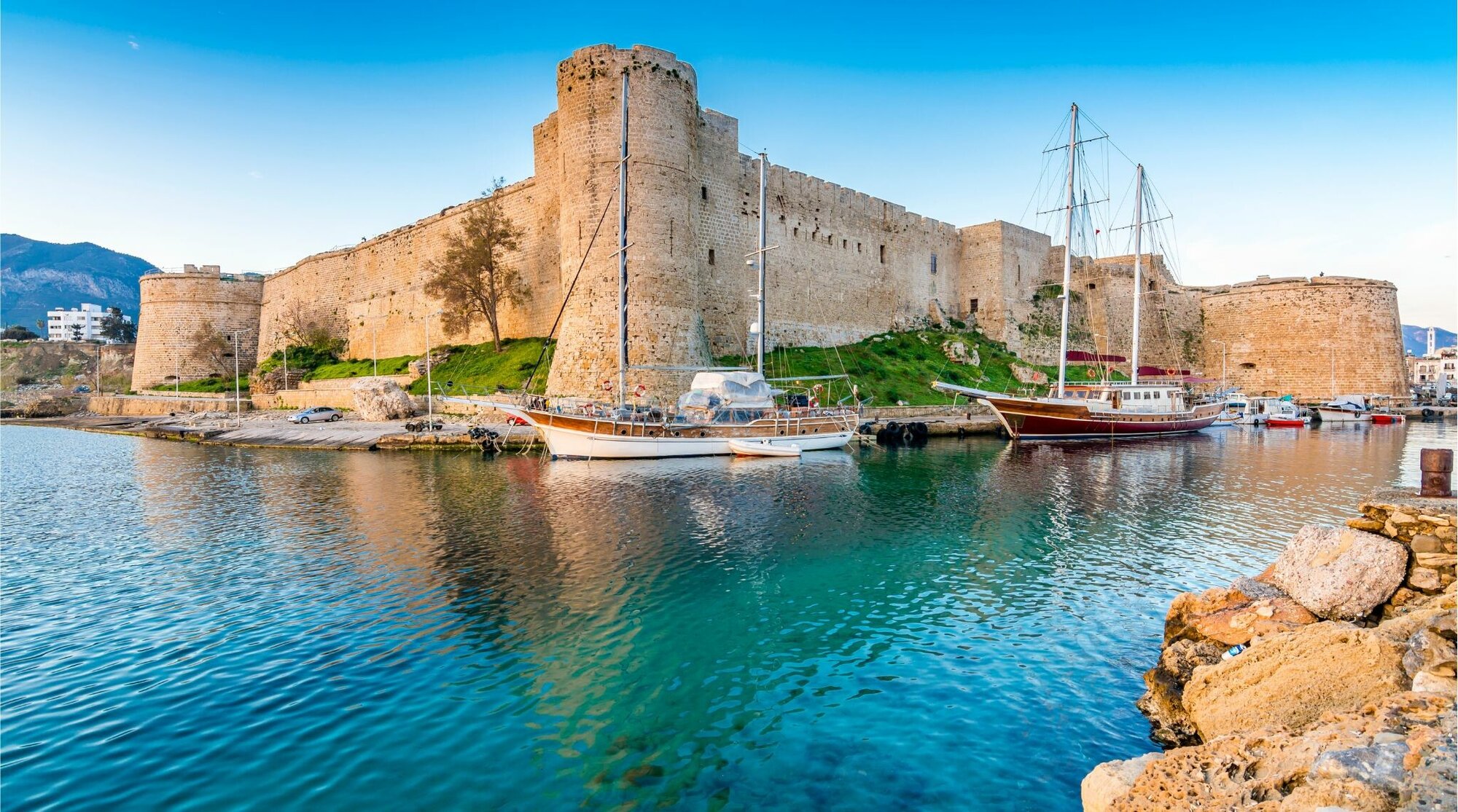 قلعة كيرينيا في شمال قبرص