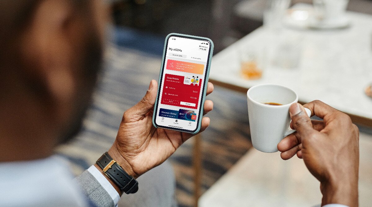 Aplicación de eSIM de Airalo
