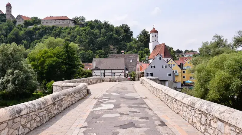 ドイツ・ネルトリンゲンの城壁遊歩道