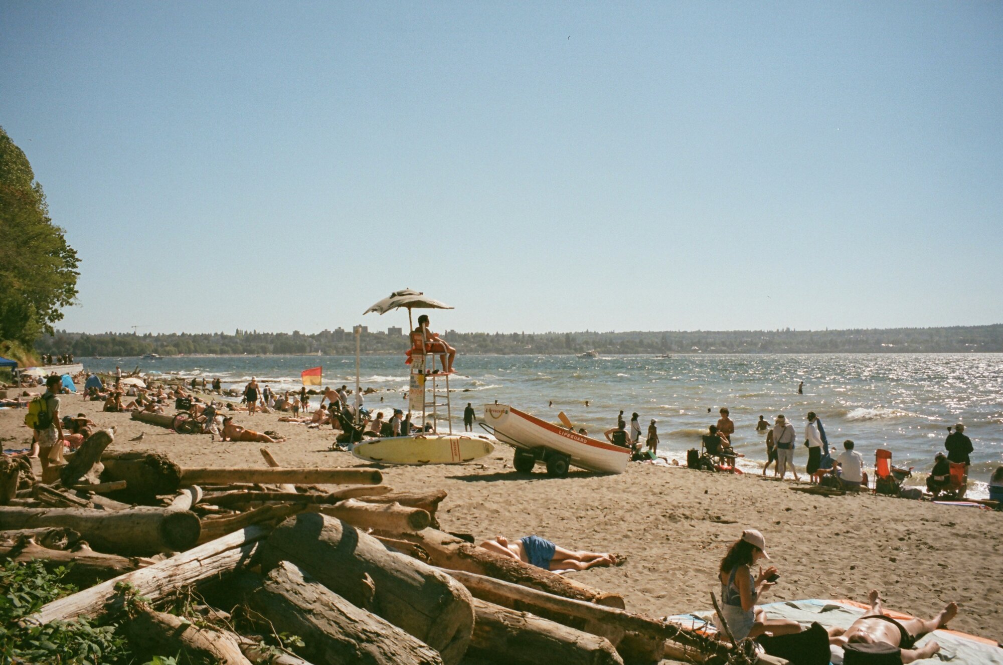 Beach in Vancouver, Canada