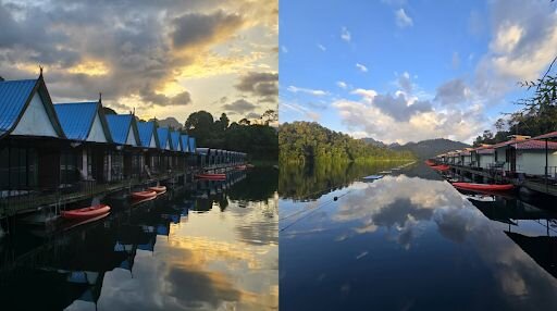 Sunrise views at Smiley Bungalow