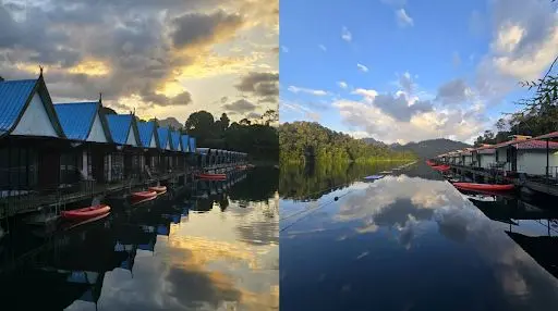 Sunrise views at Smiley Bungalow