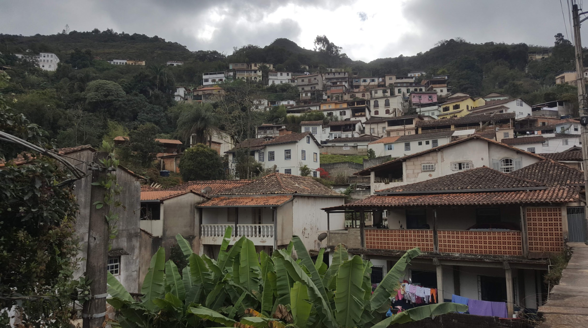 Hillside homes in Ouro Preto