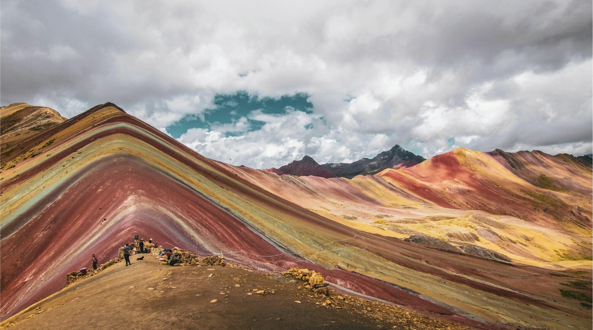 Rainbow Mountain, no Peru