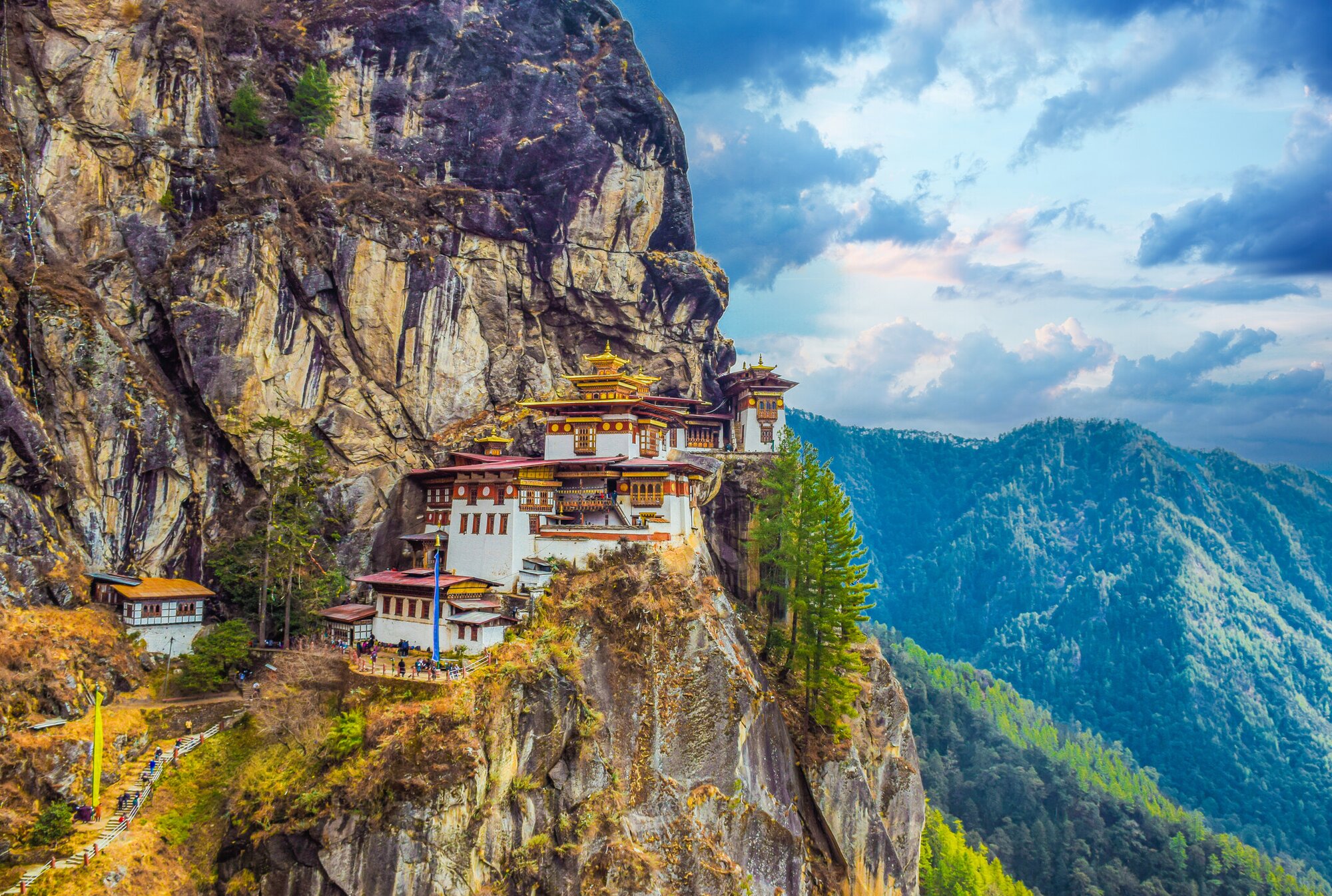 Tigernest-Kloster in Bhutan