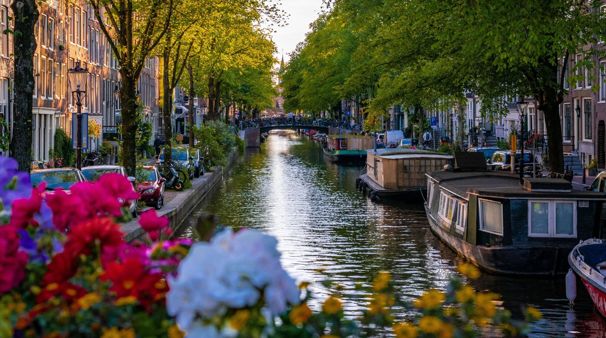 Amsterdam canal, Netherlands