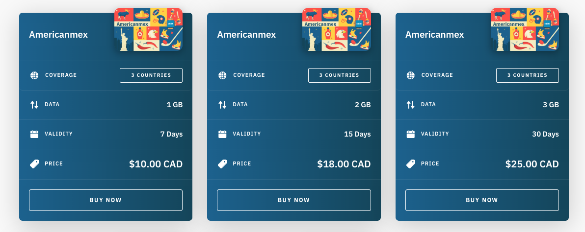 Americanmex Airalo eSIM