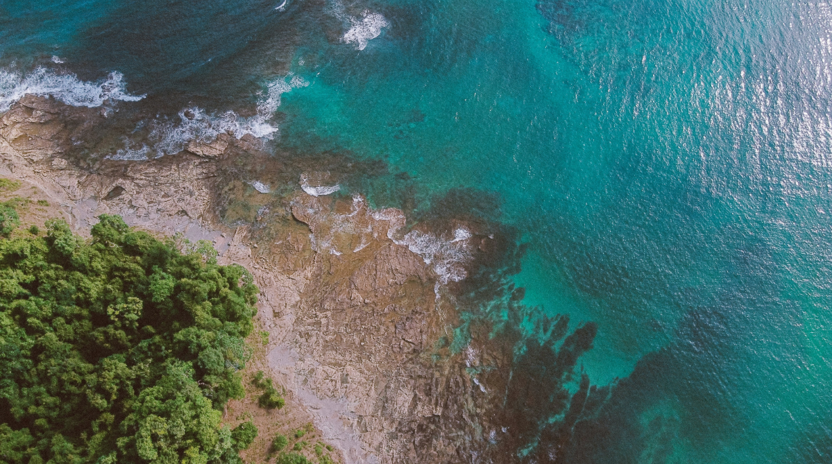 Praia na Península de Nicoya, Costa Rica