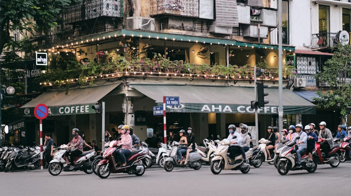 Traffic in Hanoi