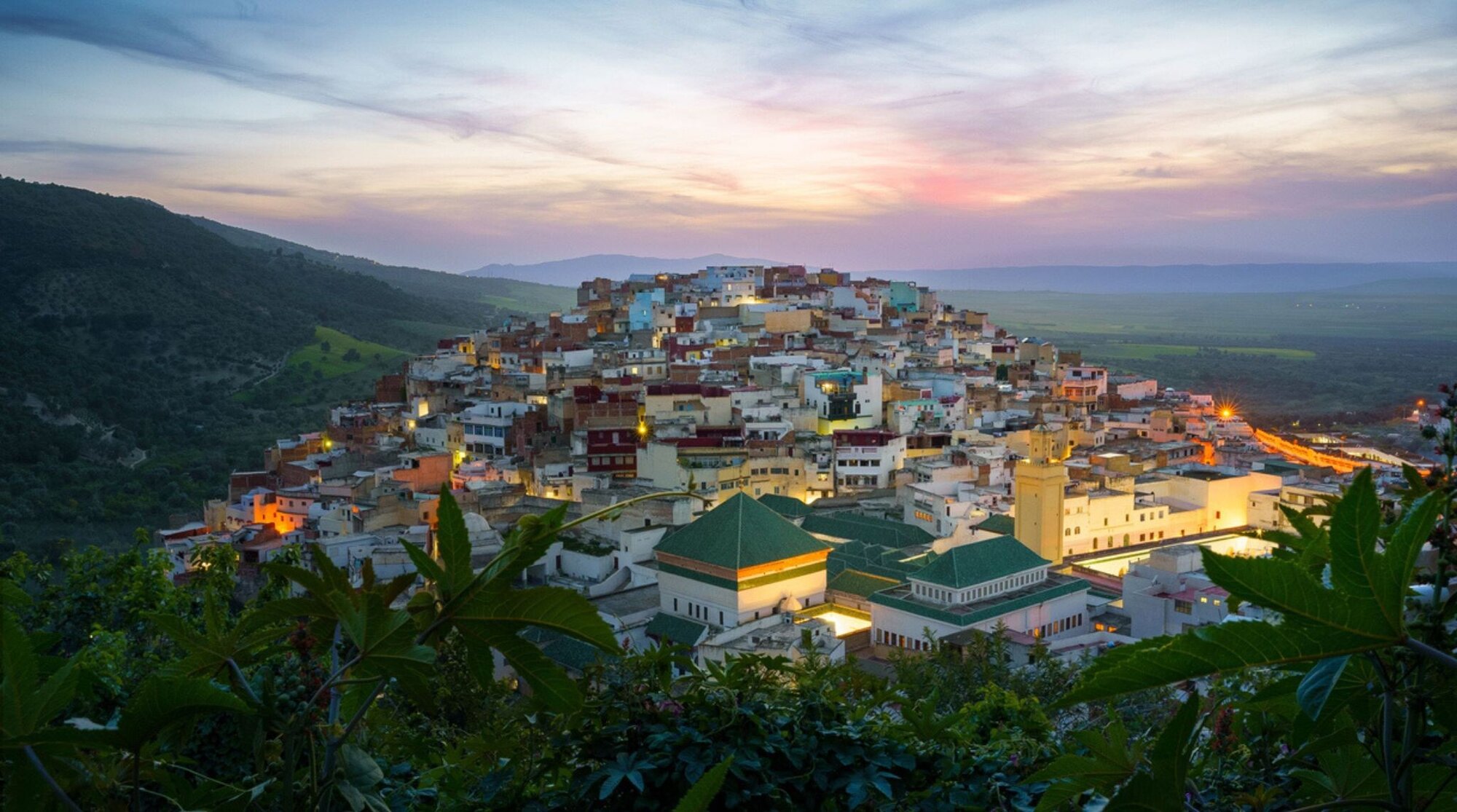 village de montagne Moulay Idris 