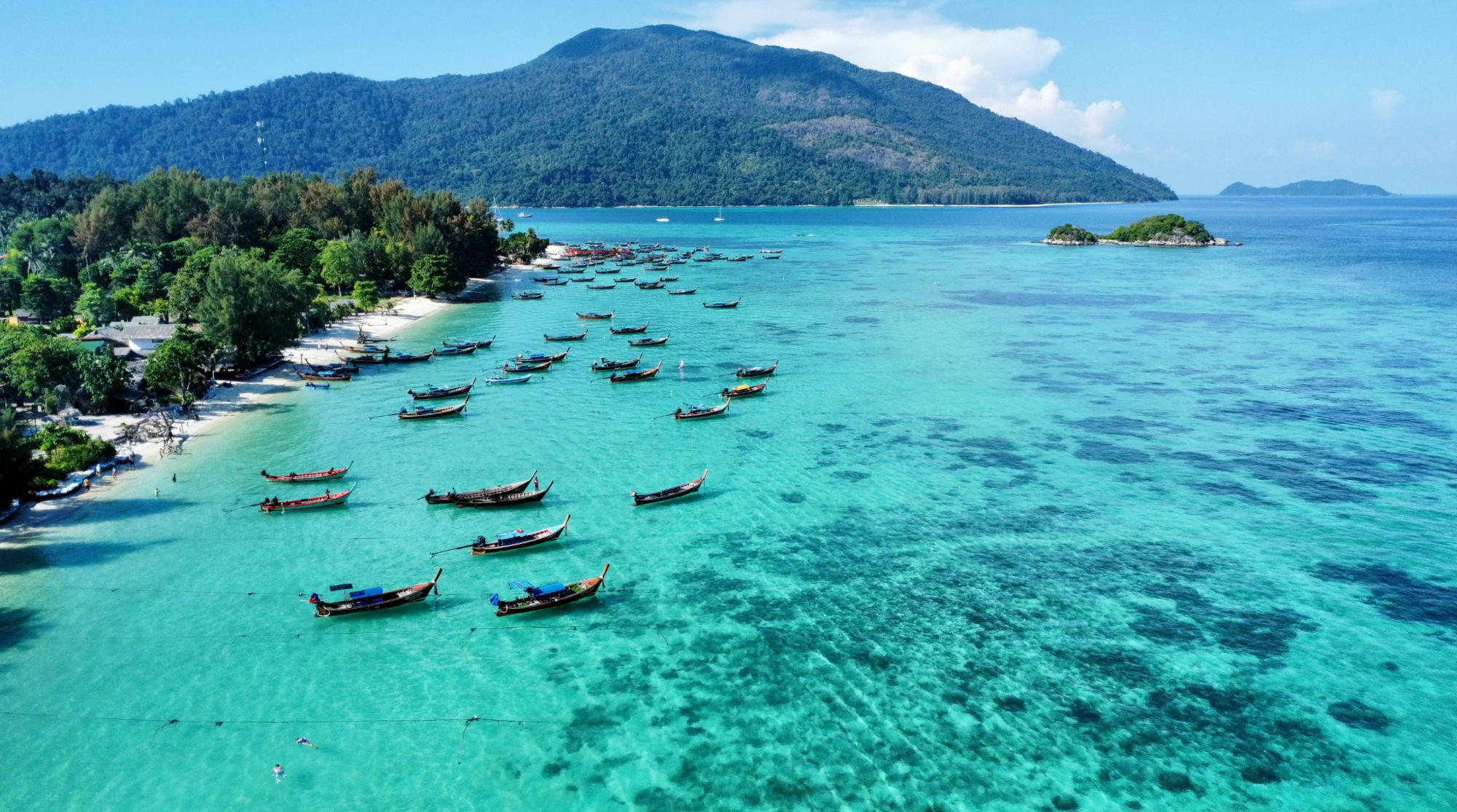 Ein Strand Koh Lipe in Thailand