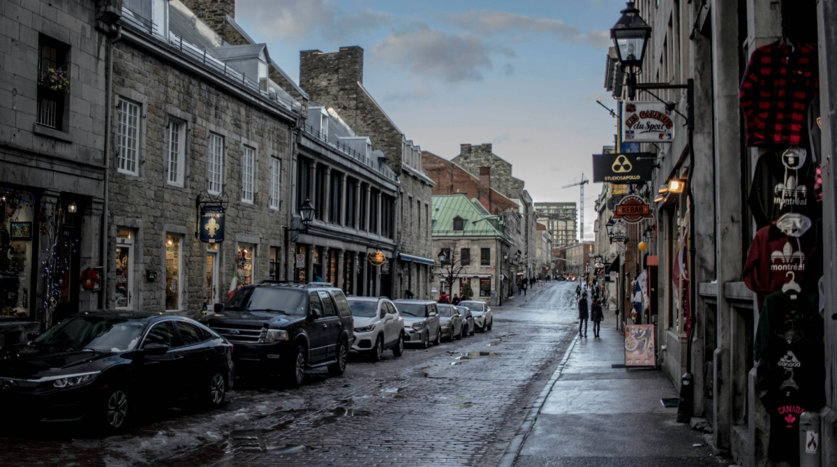 Street in Old Montreal