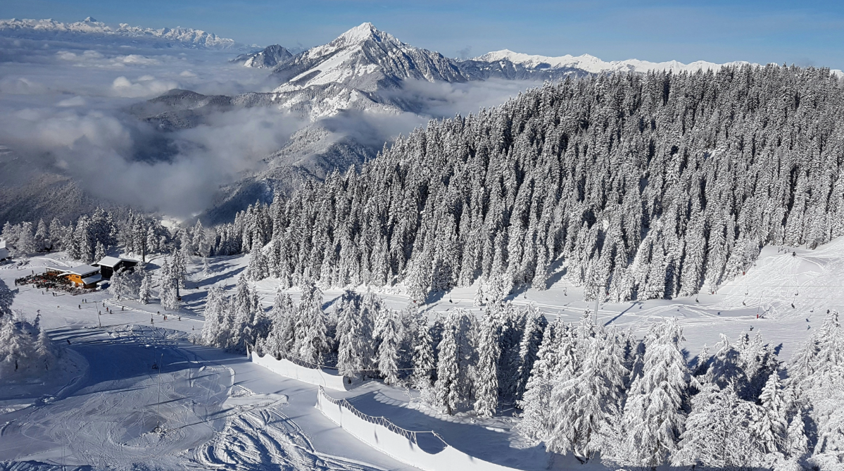 Ski resort in Slovenia