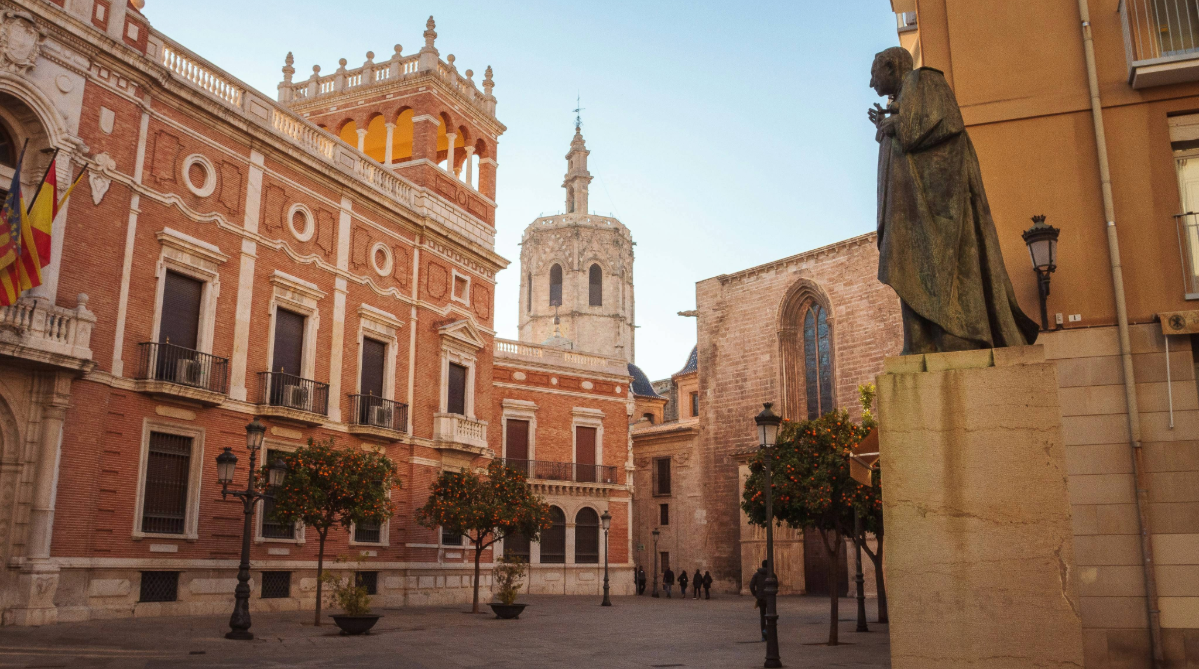 Plaza in Valencia