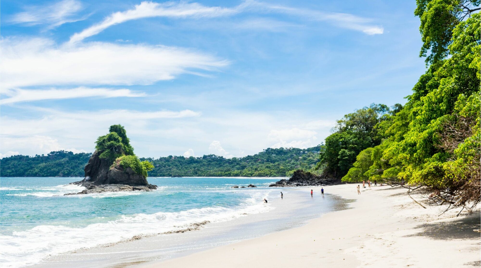 Playa en Manuel Antonio, Costa Rica
