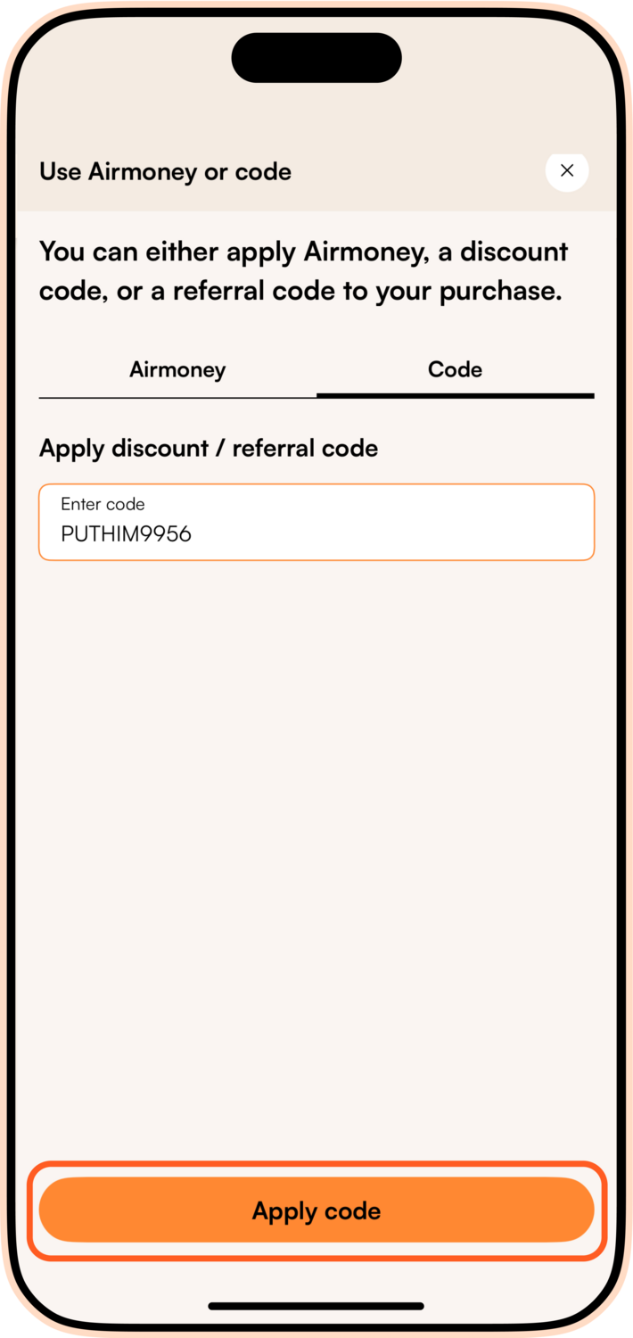 Step 3: Your Friend Gets US$3 Off