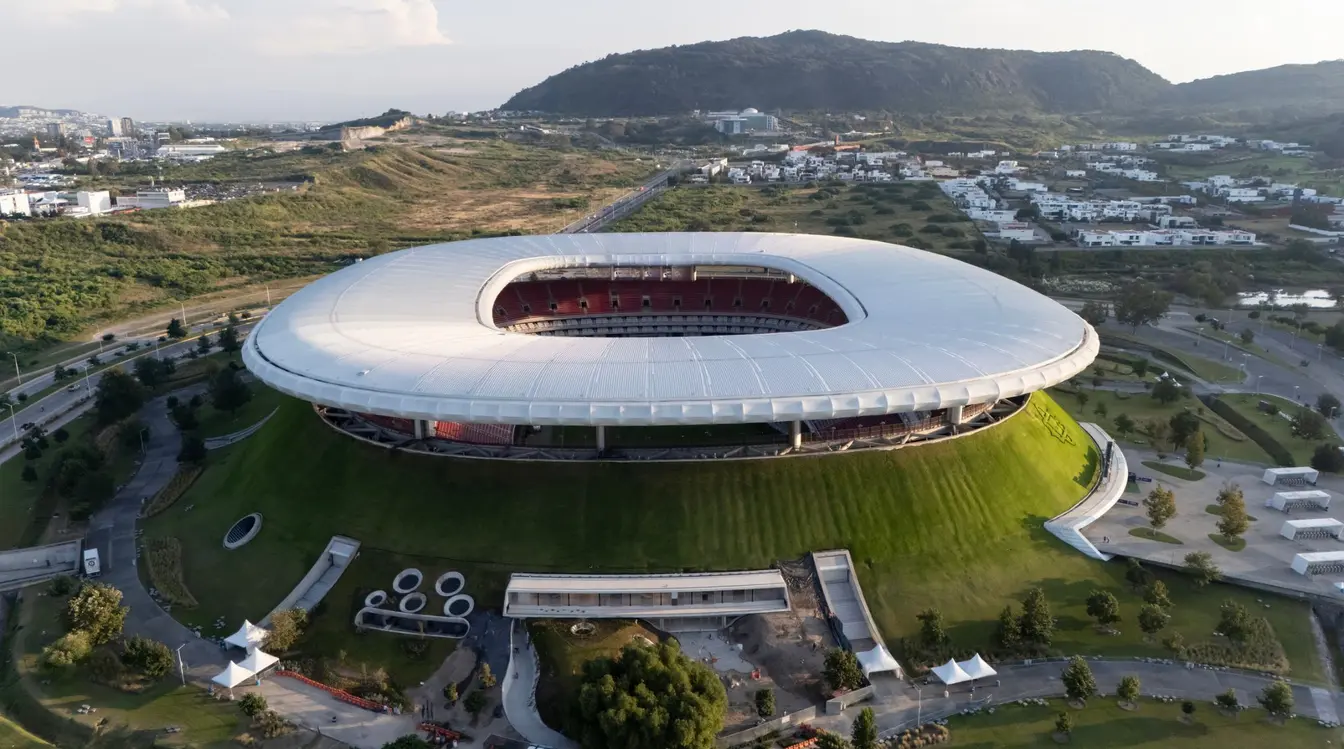 Das Estadio Akron als einer der Spielorte der WM 2026 in Mexiko